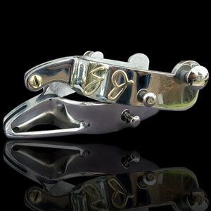 Regular Stainless Saddle Bronc Spurs - Slingin-Shanks